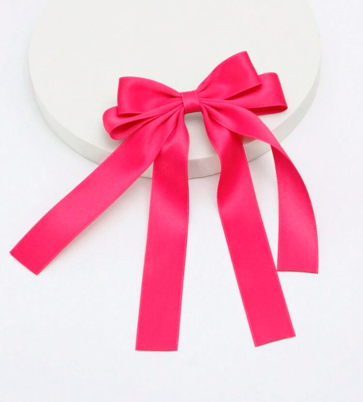 Medium Satin Hair Clip