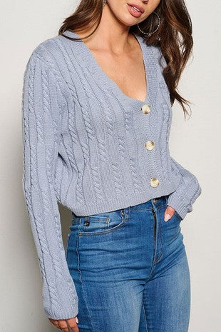 Carla Crop Sweater