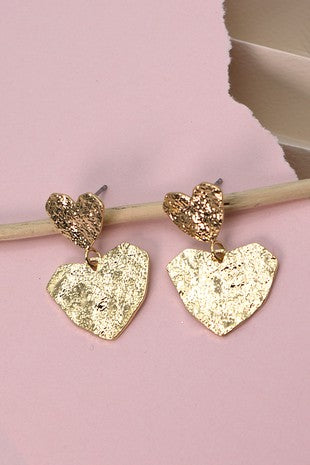 Heart earrings