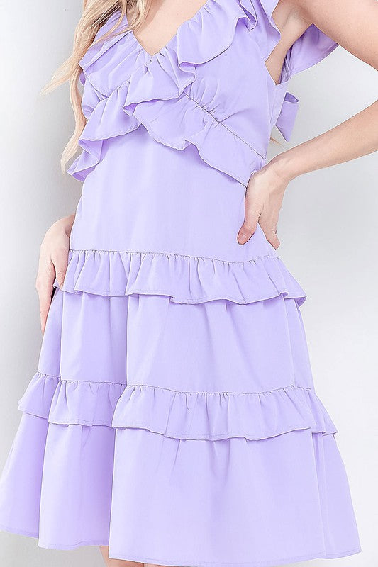 Ribbons and Ruffles Dress