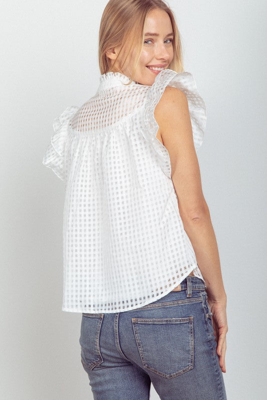 Chelsey Organza Top