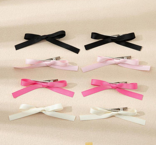 Small Bow Hair Clips