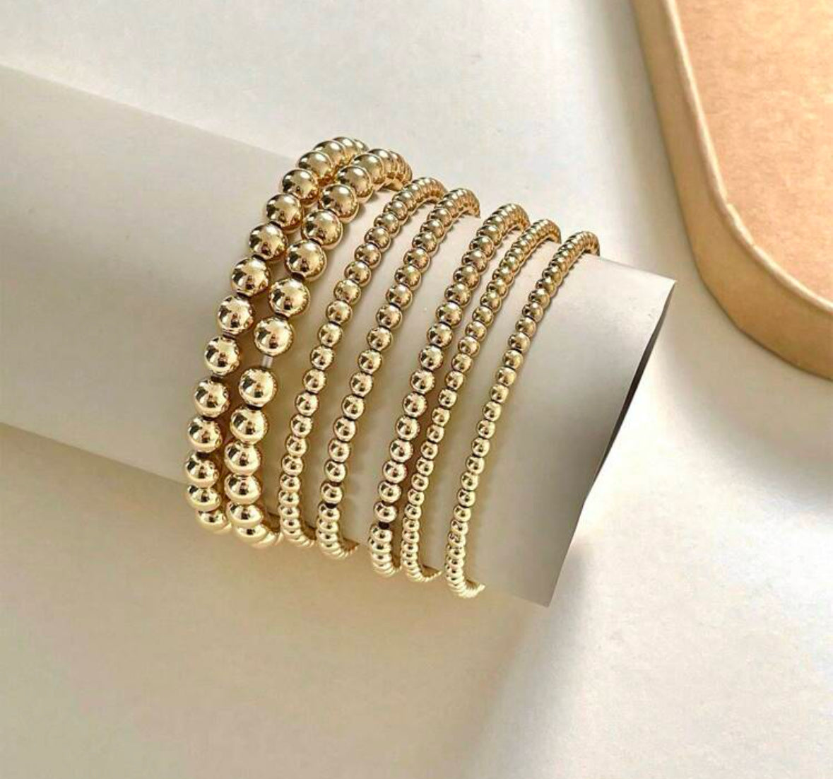 Gold Bracelet set