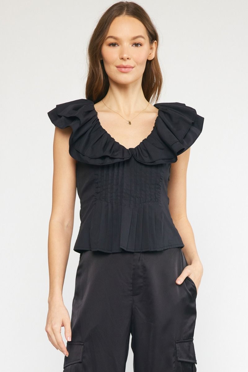 Langley Peplum Top