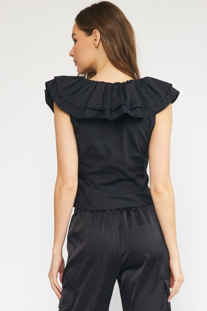 Langley Peplum Top