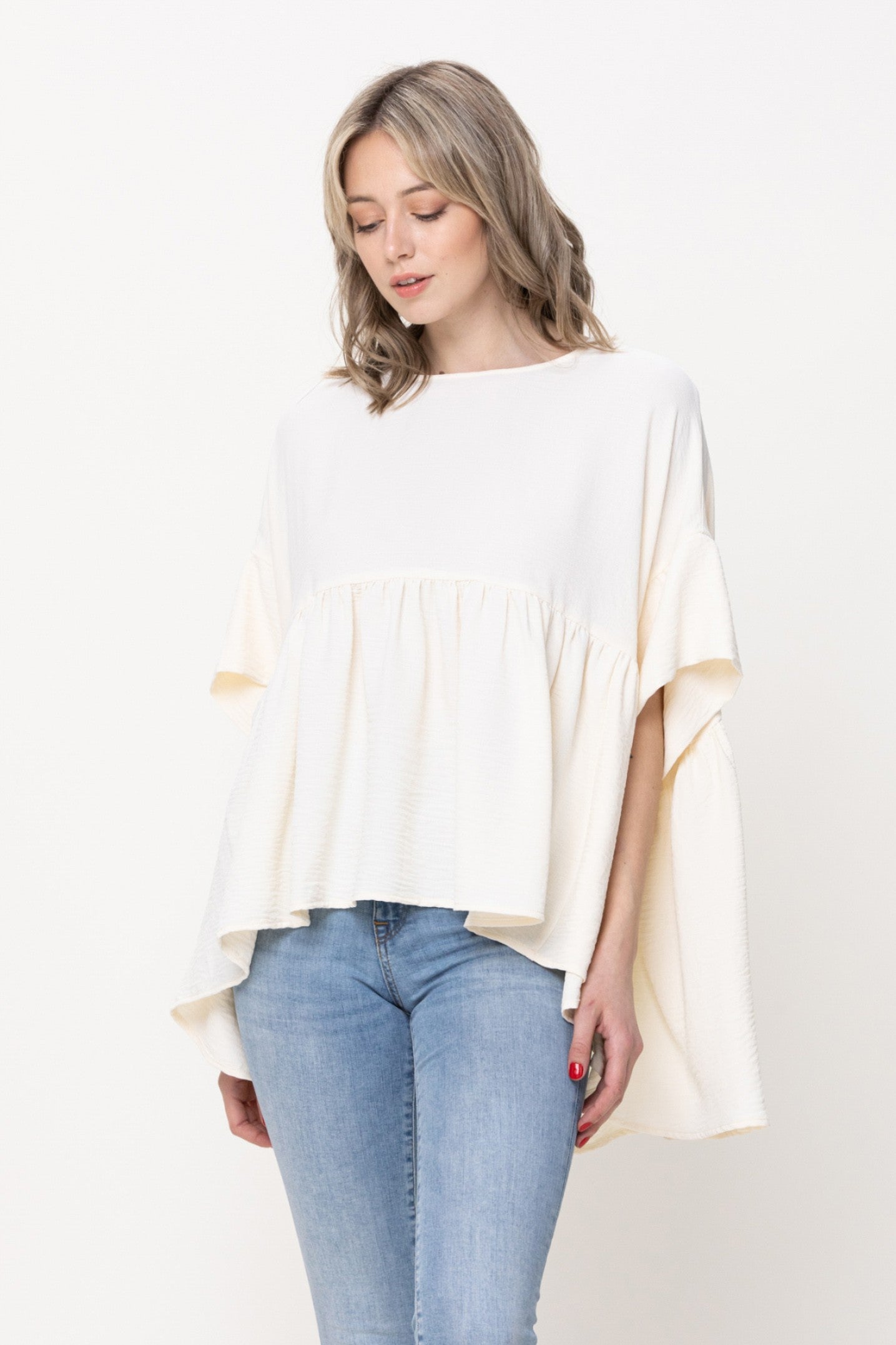 Oversize Baby Doll Top