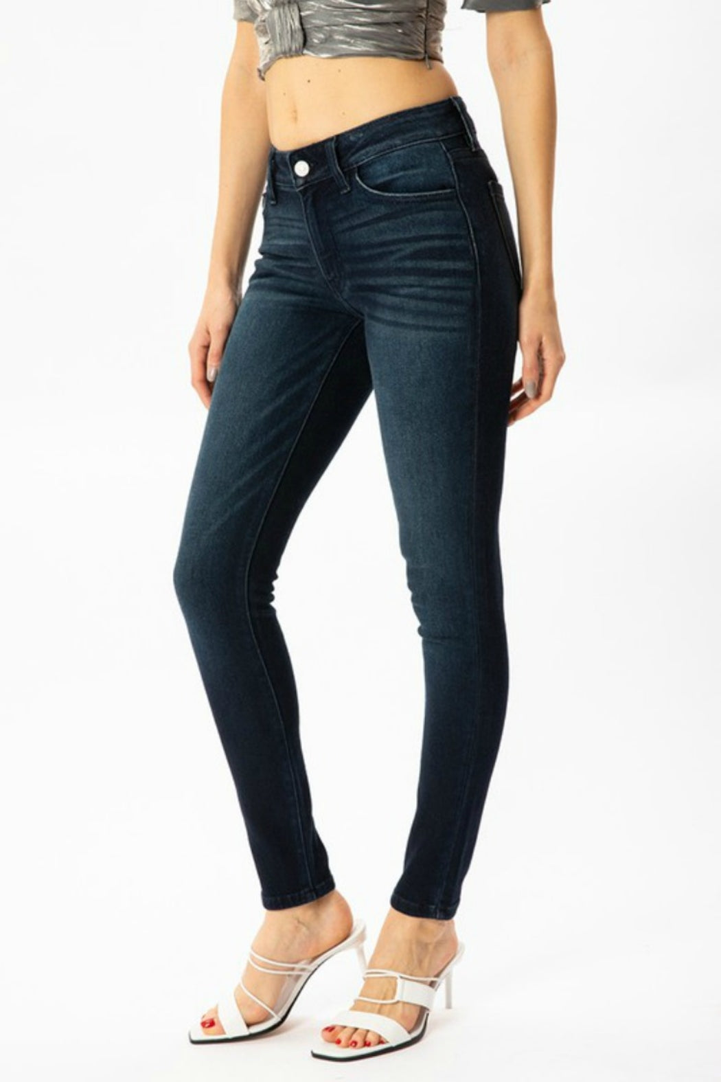 Kan Can Rosie Mid-Rise Skinny